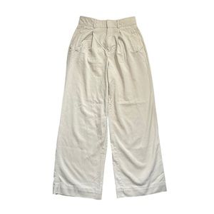 Everlane The Way High Drape Pant in Sandstone High-Rise Wide Leg Baggy Size 0S